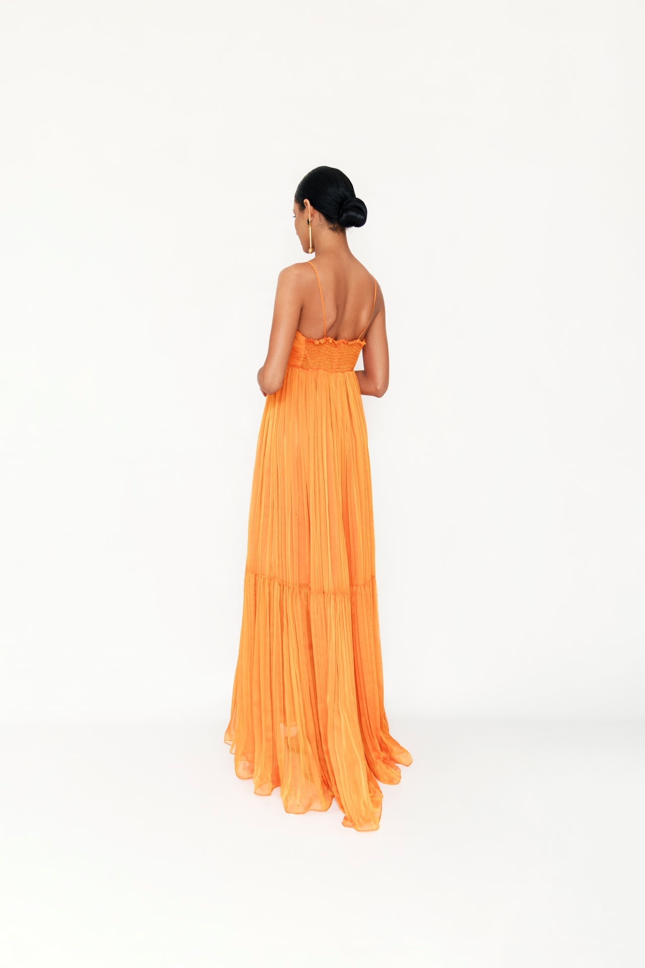 Maxi Vestido Jessy Naranja
