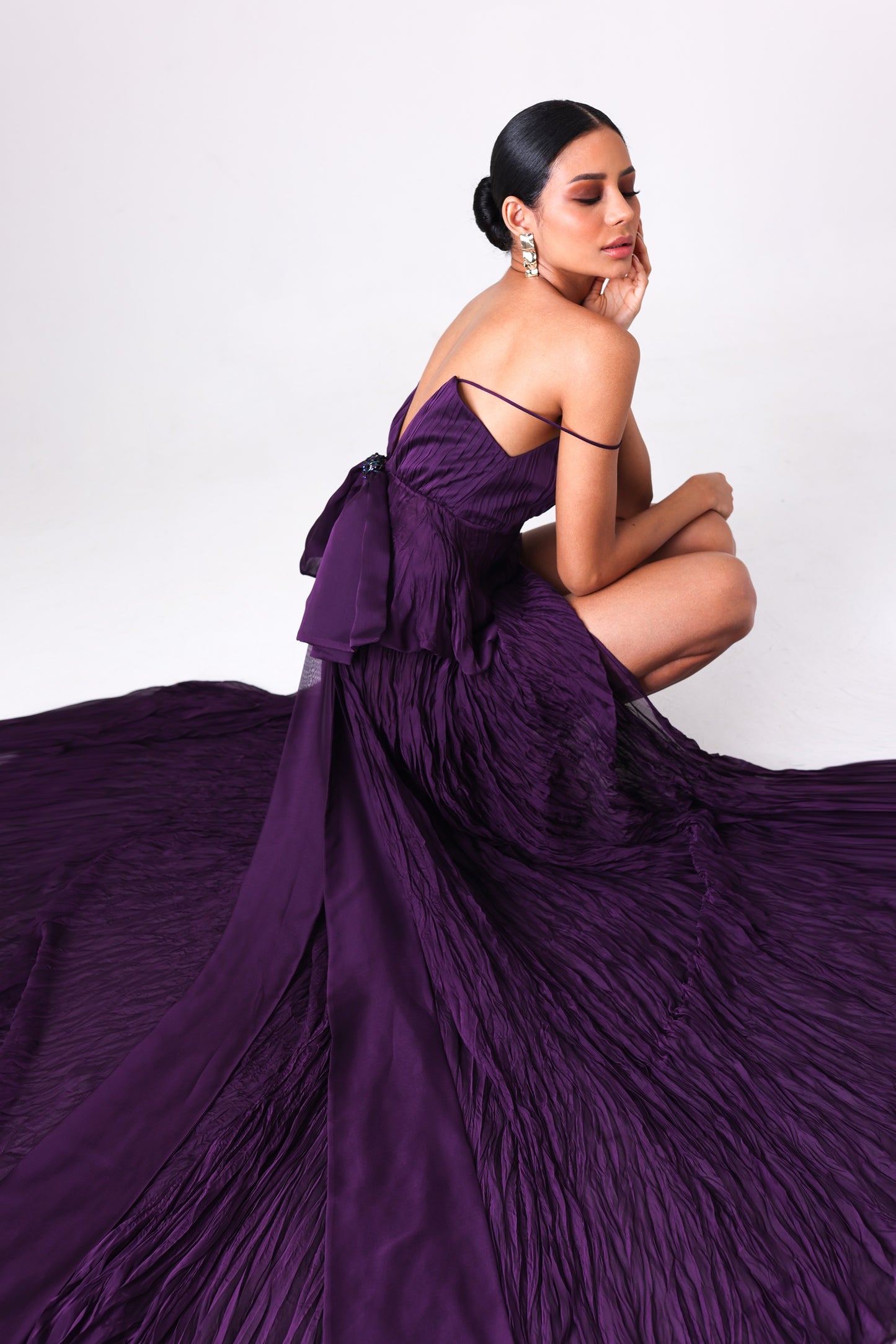 Maxi Vestido Mulata Uva