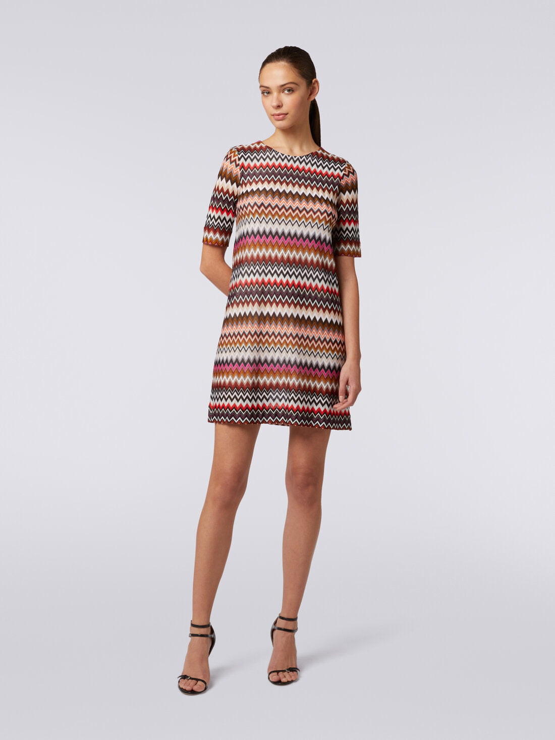 Mini Vestido Zig Zag