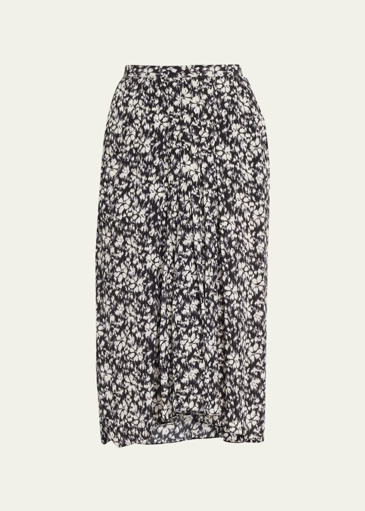 Falda Eolia ISABEL MARANT MAXI Malva CO