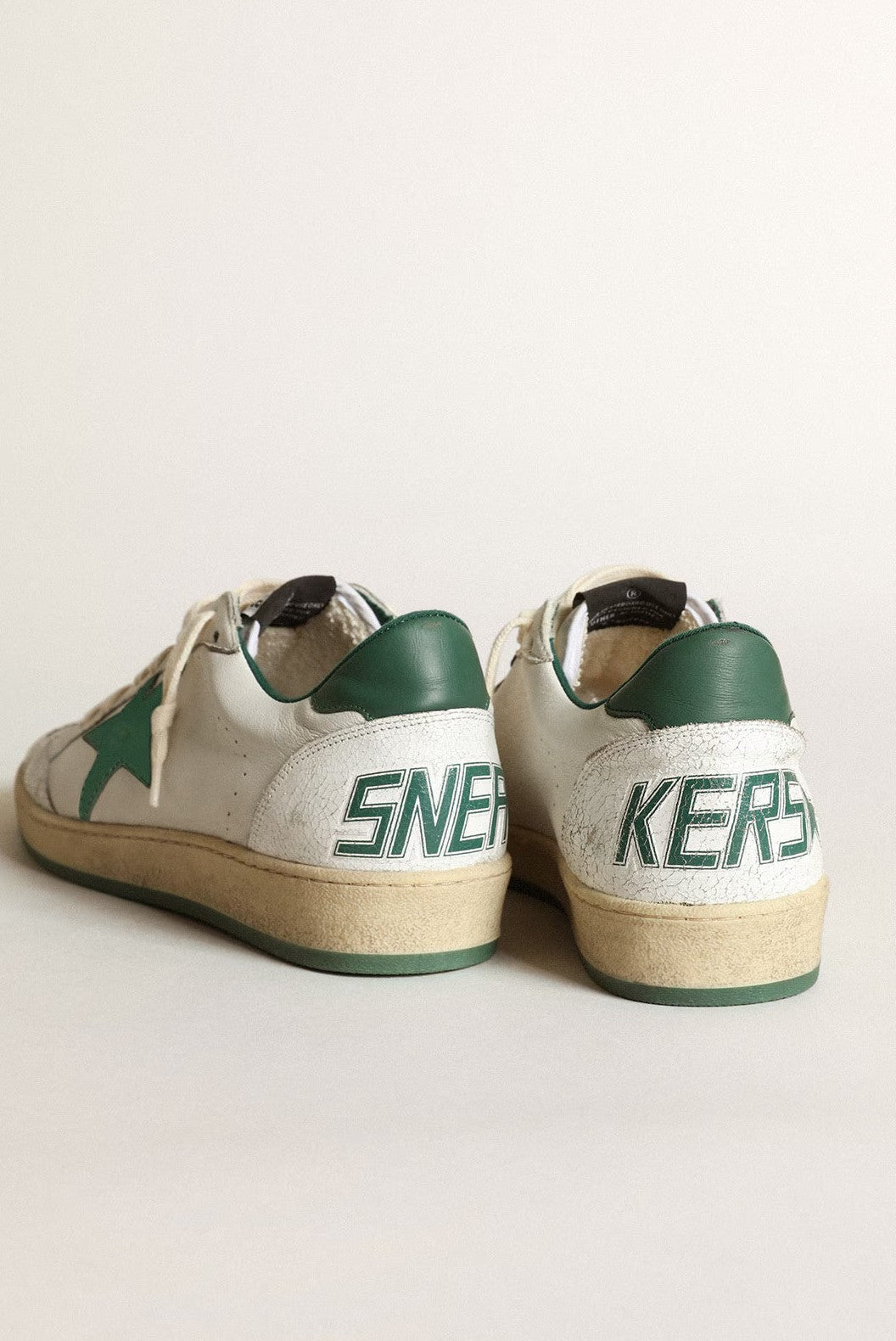 Tenis Golden Goose Ballstar Nappa Up Matt Leath Hombre GOLDEN GOOSE CALZADO Malva CO