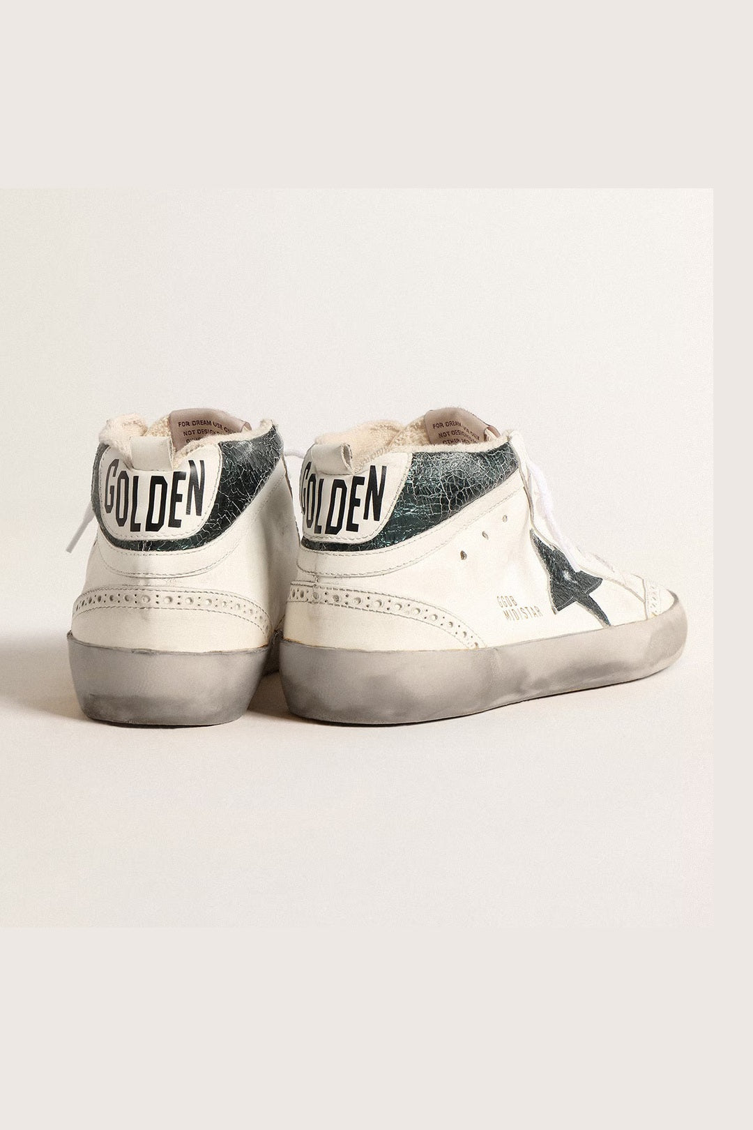 Tenis Golden Goose Mid Star Leather Lam Crack Up Hombre