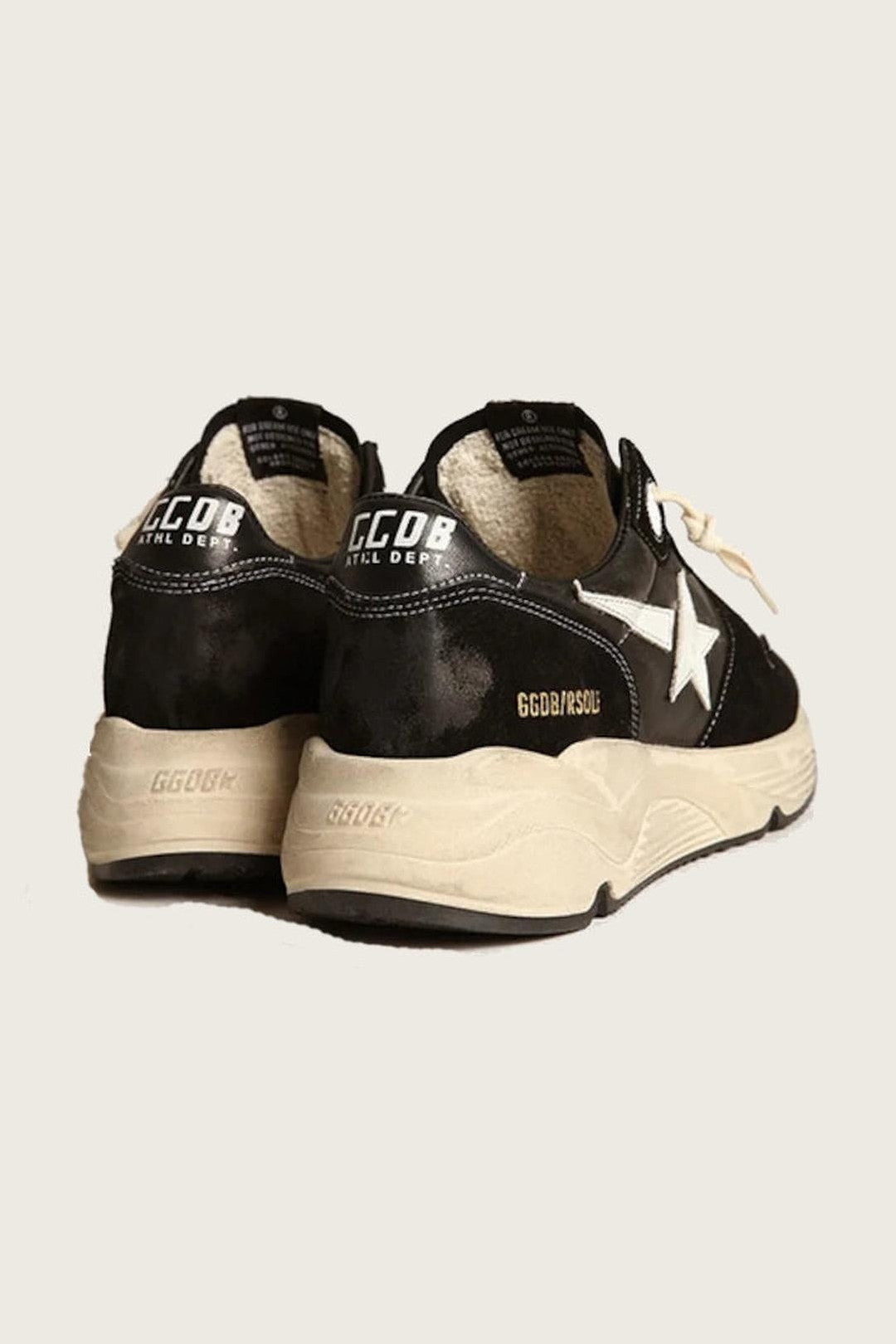 Tenis Golden Goose Running Sole Nylon Suede Hombre