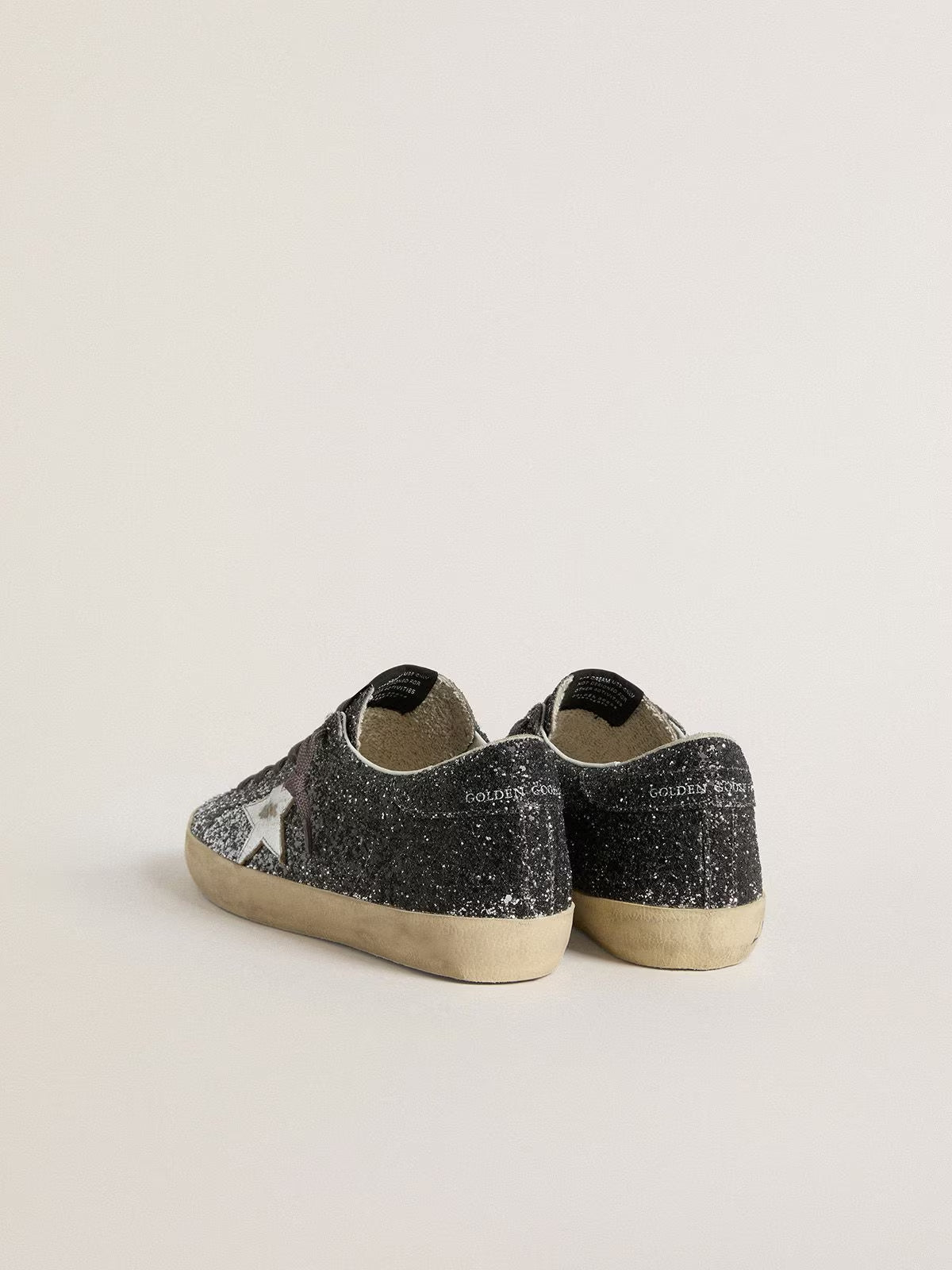 Tenis Golden Goose Super Star Glitter Mujer