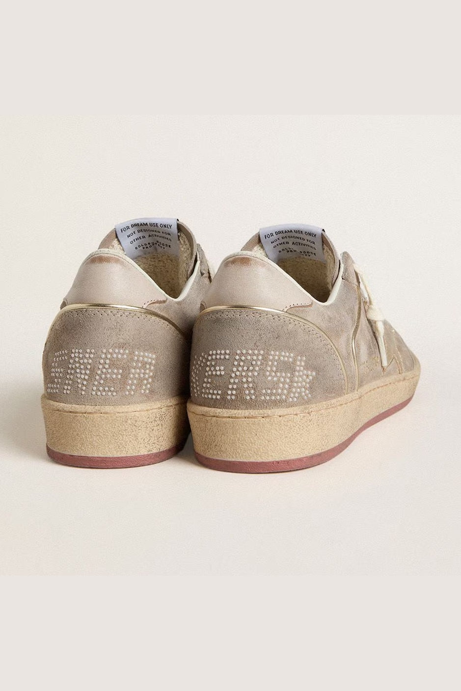 Tenis Golden Goose Ballstar Suede Pearls Laminated Star Leather Heel Mujer GOLDEN GOOSE TENIS Malva CO