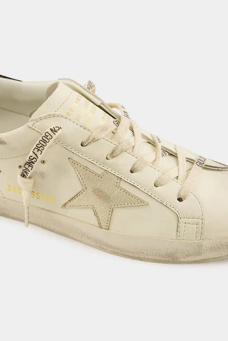 Tenis Golden Goose Super Star Leather Laminated Star Cocco Print Heel Mujer GOLDEN GOOSE TENIS Malva CO