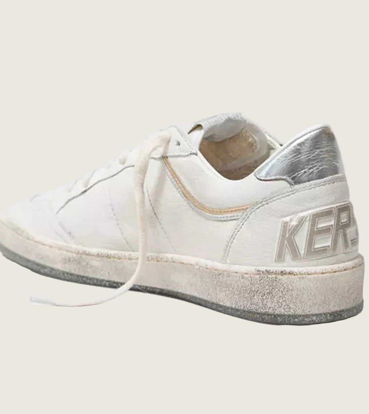 Tenis Golden Goose Ball Star Nappa Laminated Star And Heel Mujer GOLDEN GOOSE TENIS Malva CO
