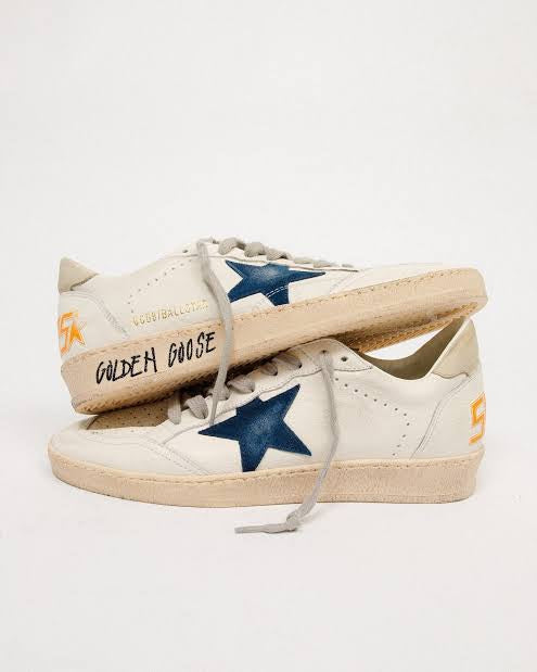 Tenis Golden Goose Ballstar Nappa Suede Star Hombre