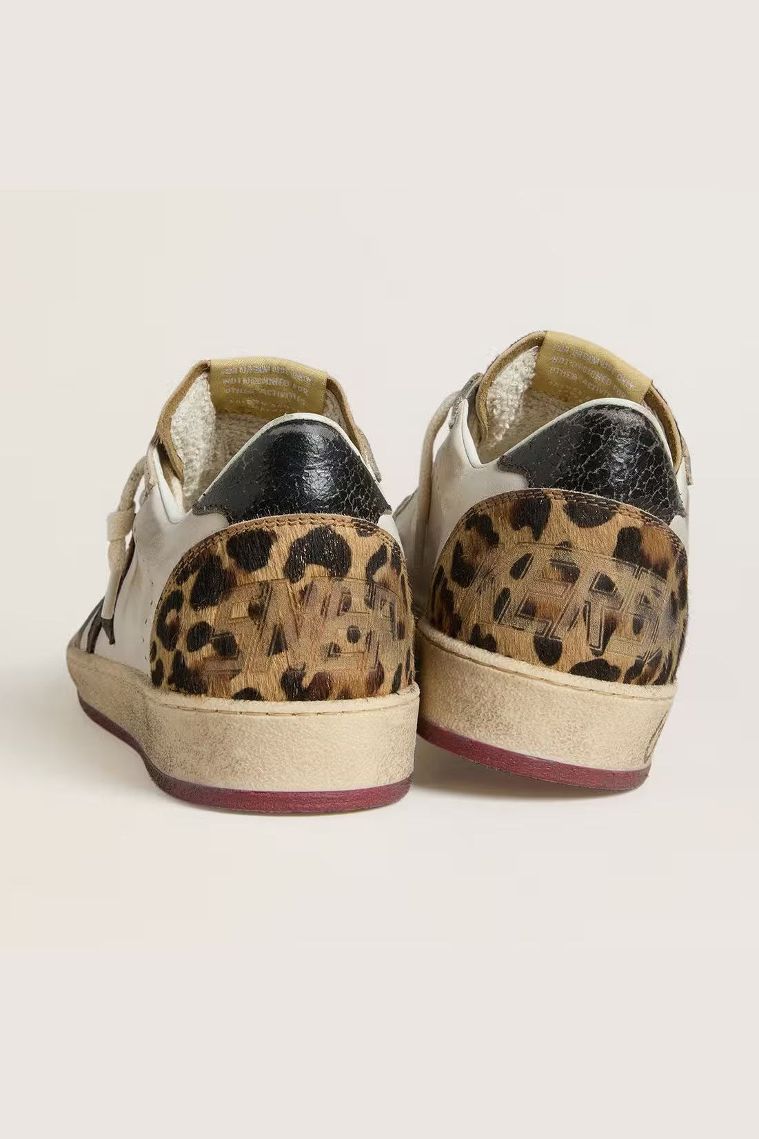 Tenis Golden Goose Ballstar Star Horsy Tongue Laminated Heel Mujer GOLDEN GOOSE TENIS Malva CO