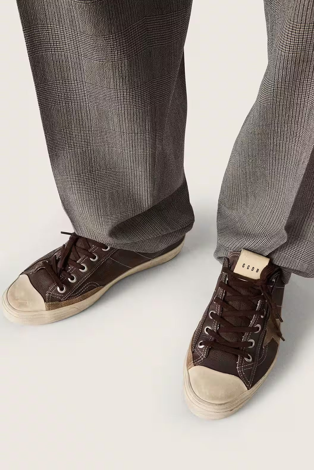 Tenis Golden Goose V-Star 2 Nabuk Upper And Tongue Suede Star Hombre