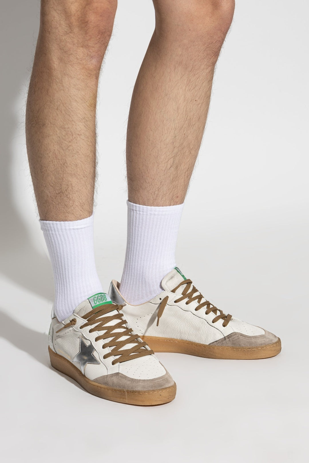 Tenis Golden Goose Ballstar Nappa Suede Laminated Star Hombre