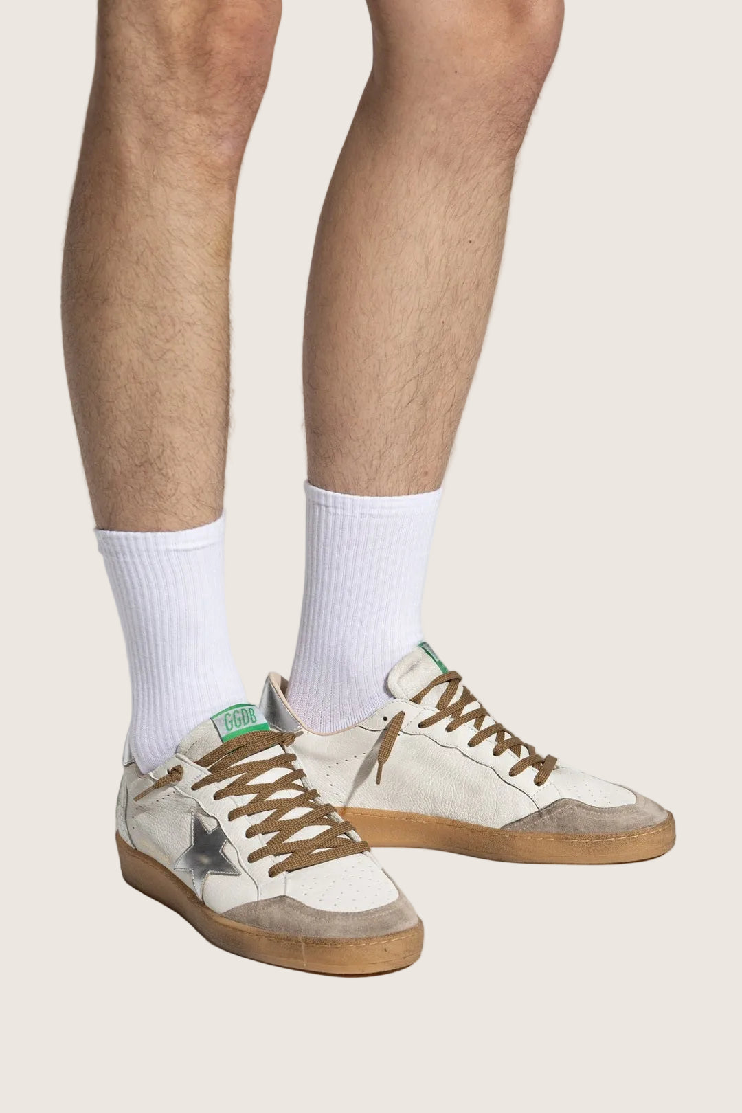 Tenis Golden Goose Ballstar Nappa Suede Laminated Star Hombre