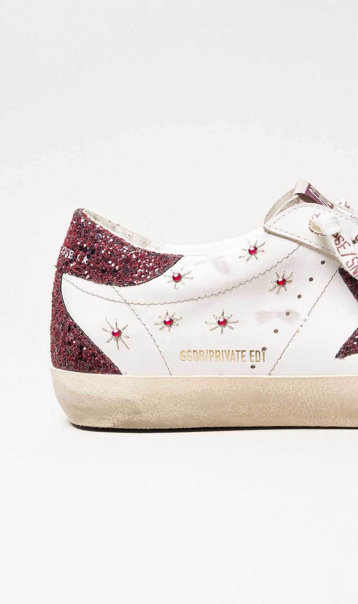 Tenis Golden Goose Super Star Suede Embroidery Laminated Star Mujer