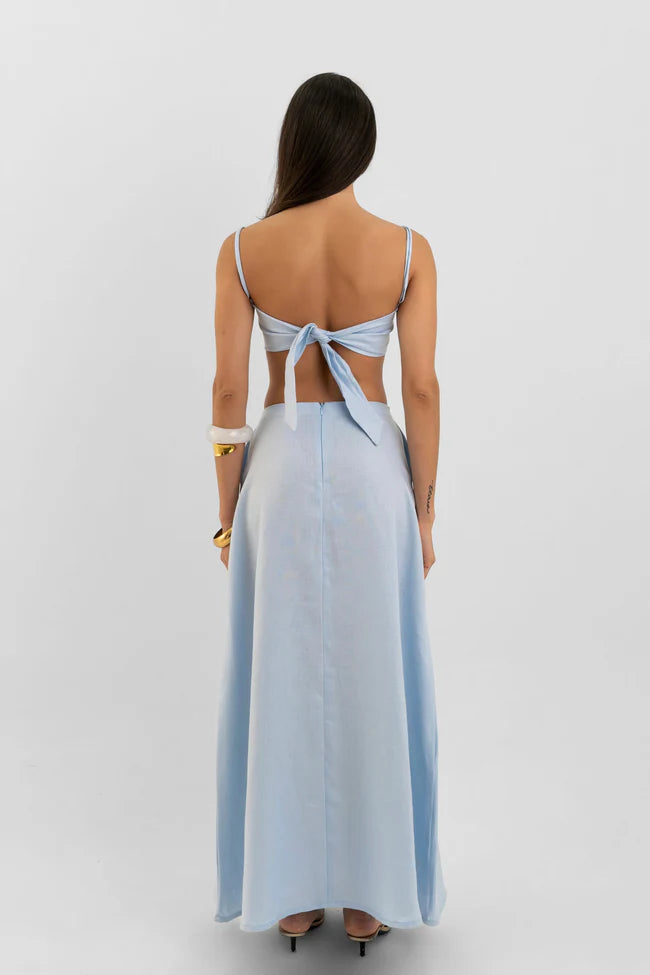 Maxi Falda Saskia MAXI FALDAS Malva CO