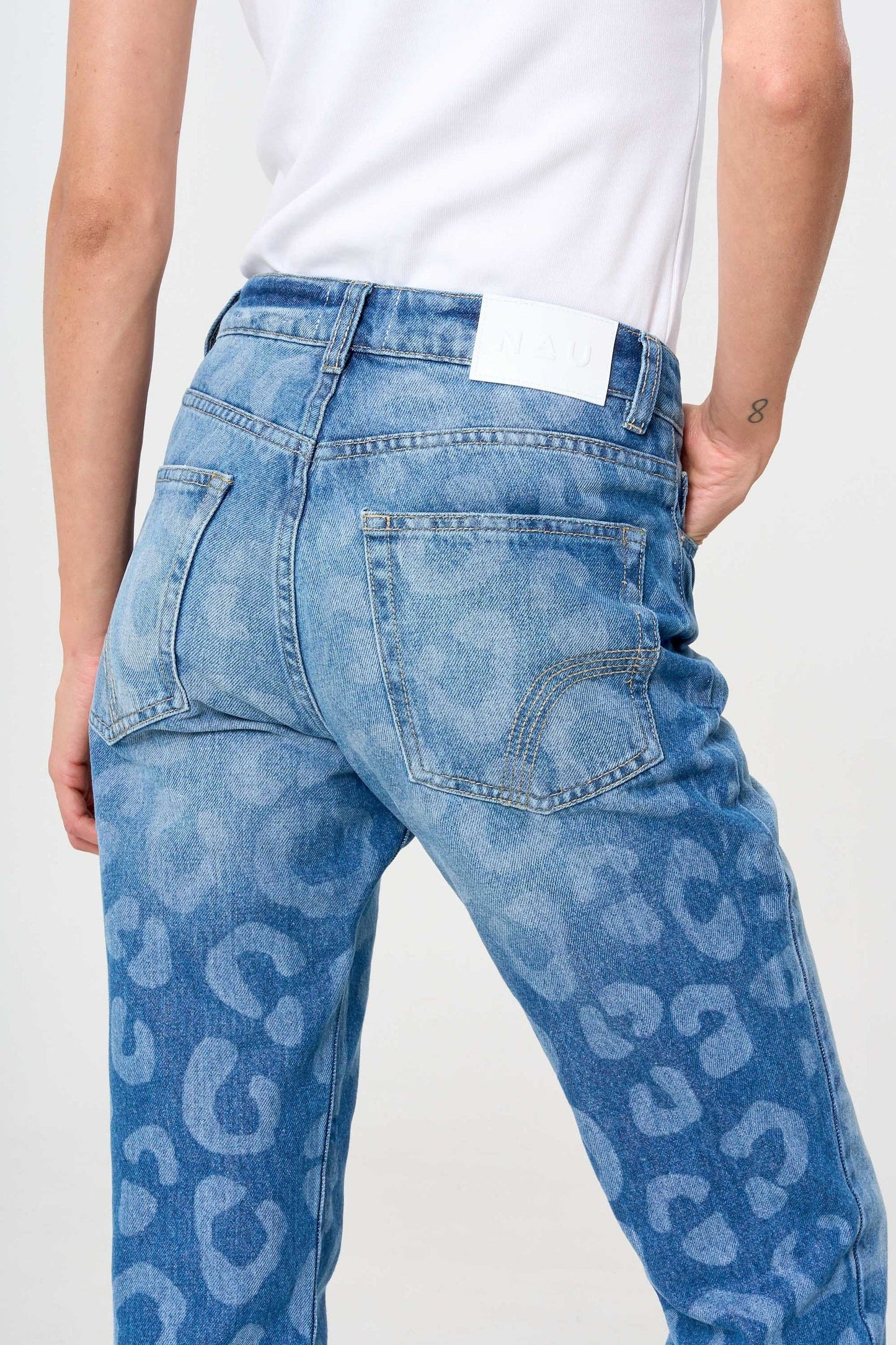 Pantalón Mom Leopardo