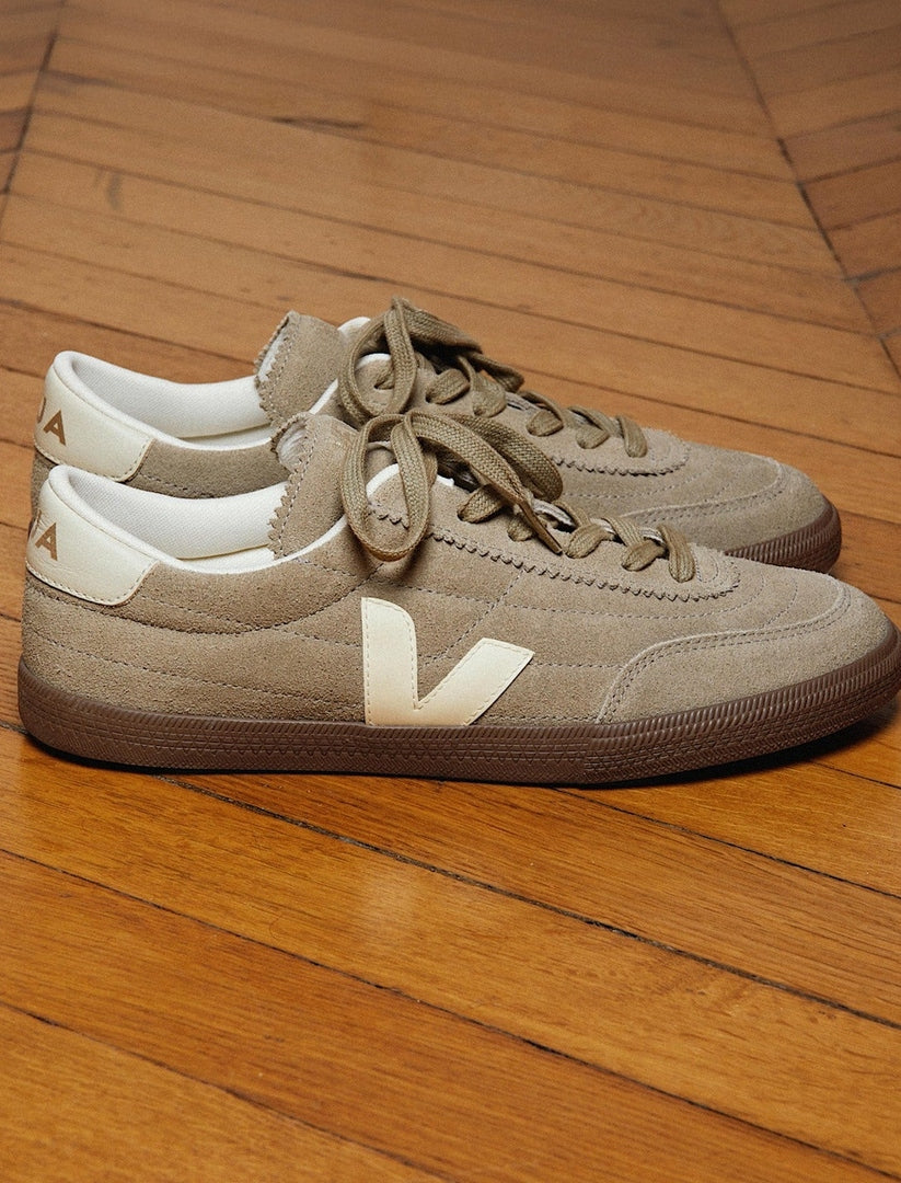 Tenis Veja De Mujer Panenka Suede Taupe Pierre Bark VEJA TENIS Malva CO