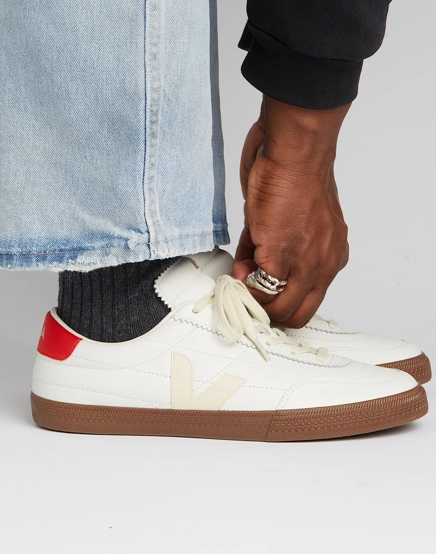 Tenis Veja De Mujer Panenka Leather White Pierre Pekin Bark VEJA TENIS Malva CO