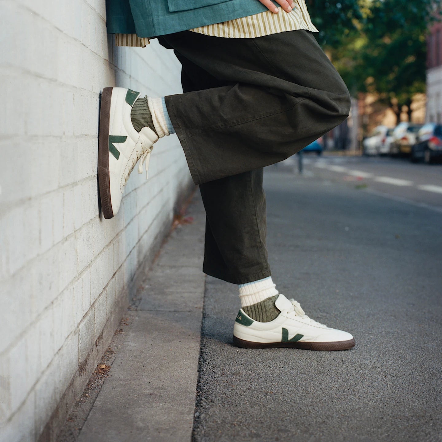 Tenis Veja De Hombre Panenka Leather White Cyprus Eagle