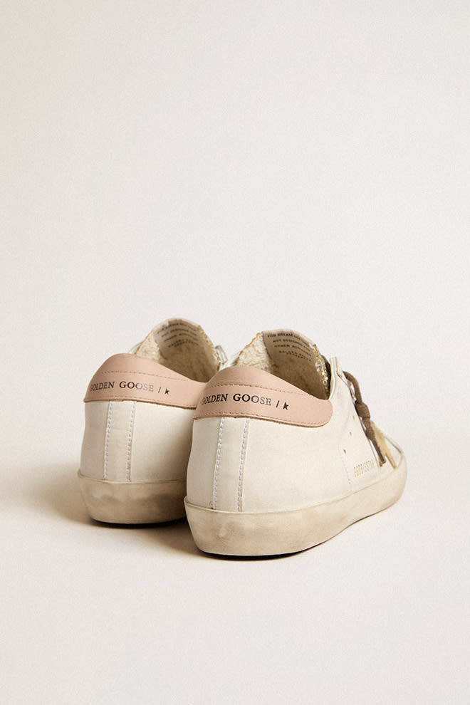 Tenis Golden Goose Super Star Biobase Glittr Suede Star Leath Mujer