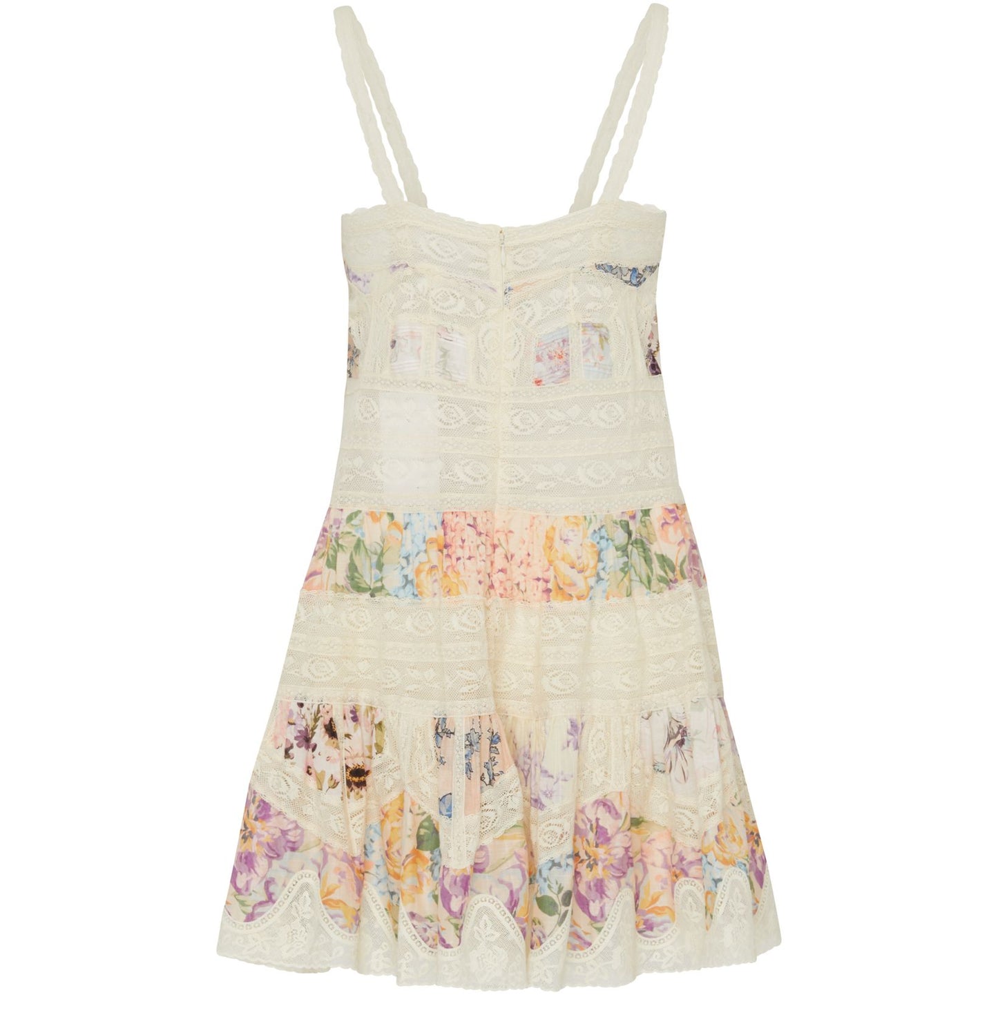Vestido Halliday Lace Trim ZIMMERMANN MINI VESTIDOS Malva CO