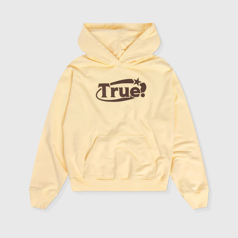 Hoodie Con Capucha Con El Logotipo De Everyday Amarillo Mantequilla TRUE CHAQUETAS Malva CO