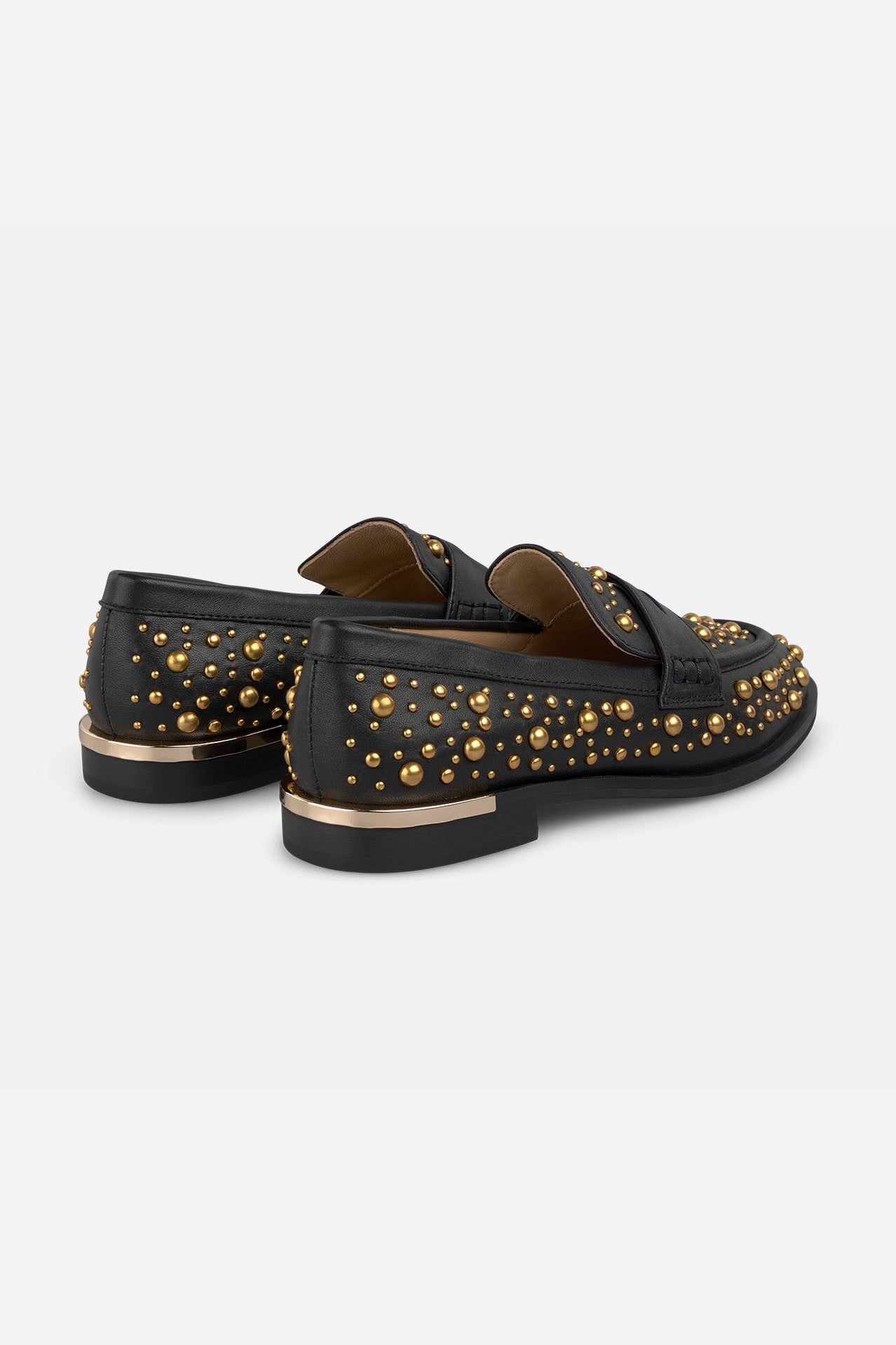 Mocasín Tachas De Pedrería MOCASINES Malva CO