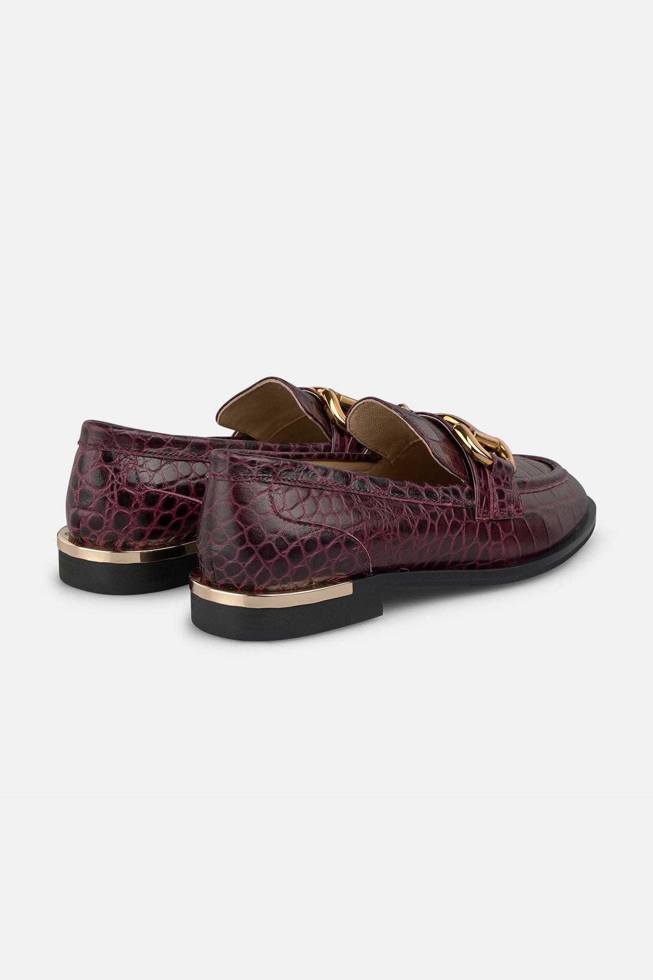 Mocasín Estribo Metalizado MOCASINES Malva CO