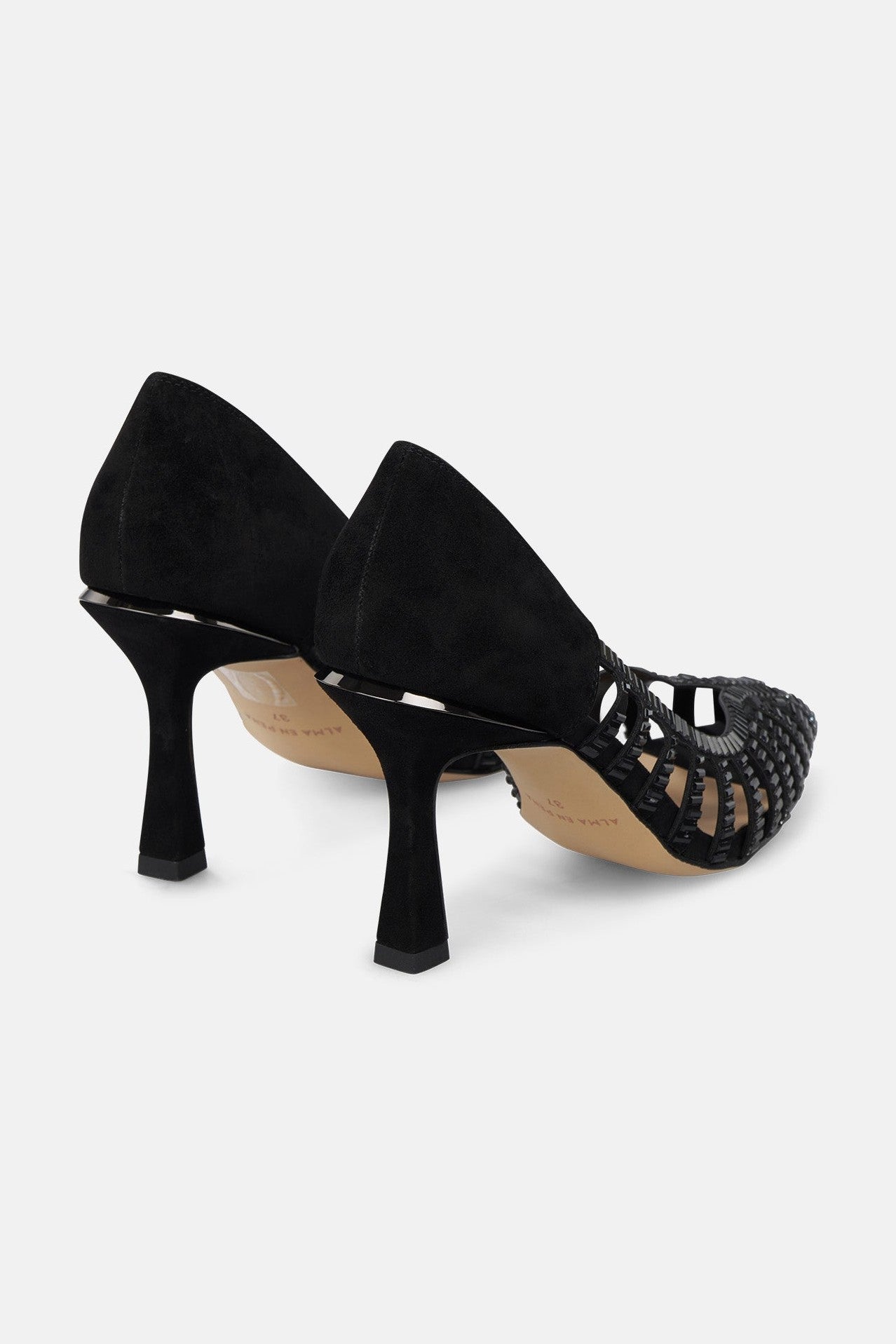 Zapato Tacón Efecto Espejo TACONES Malva CO