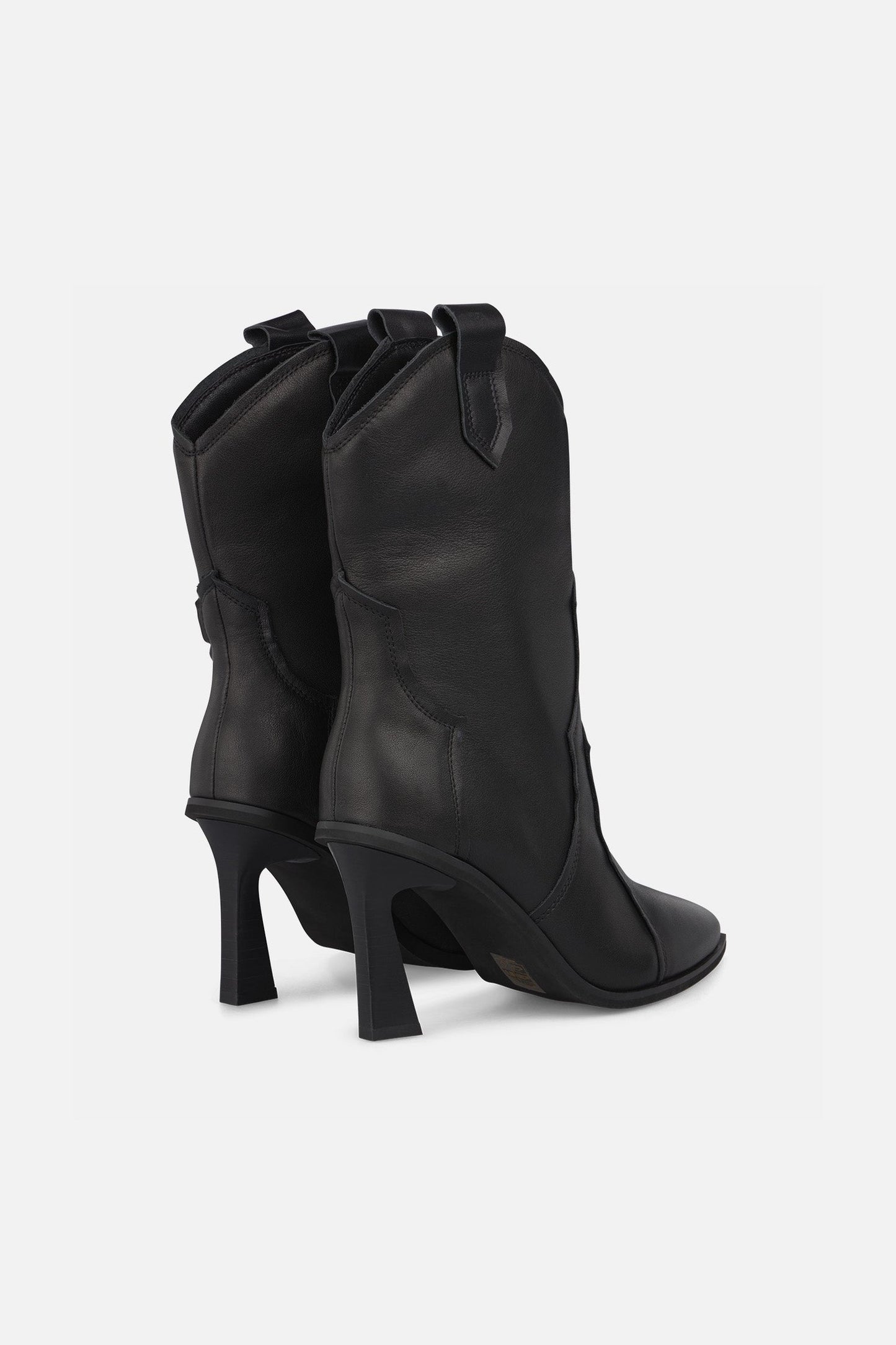 Botín Bordado Tacón BOTAS & BOTINES Malva CO