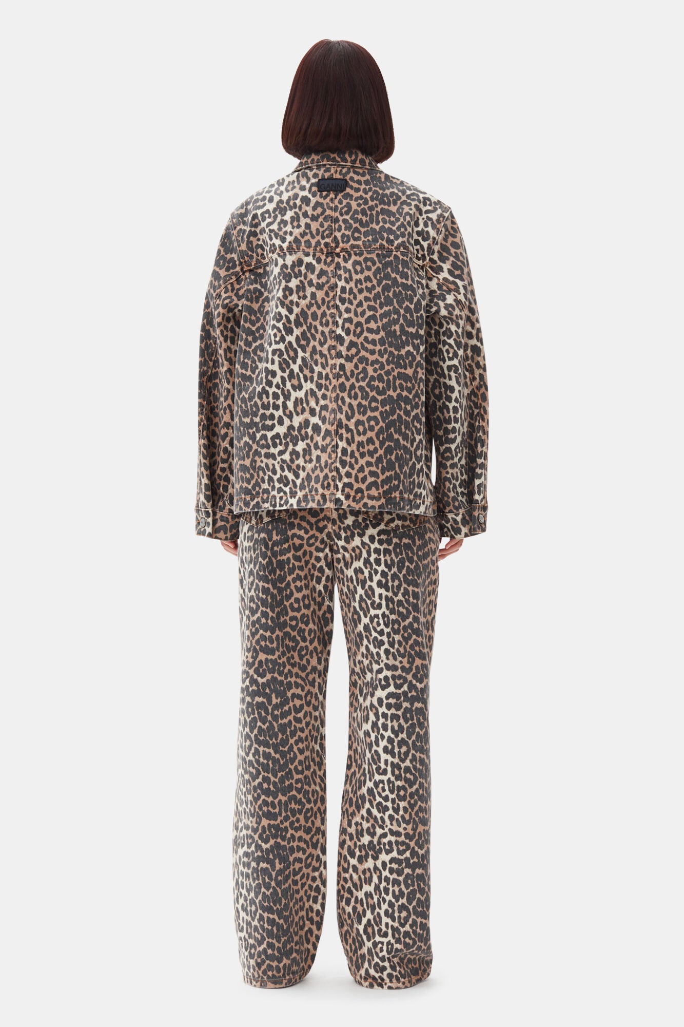 Chaqueta Print Denim