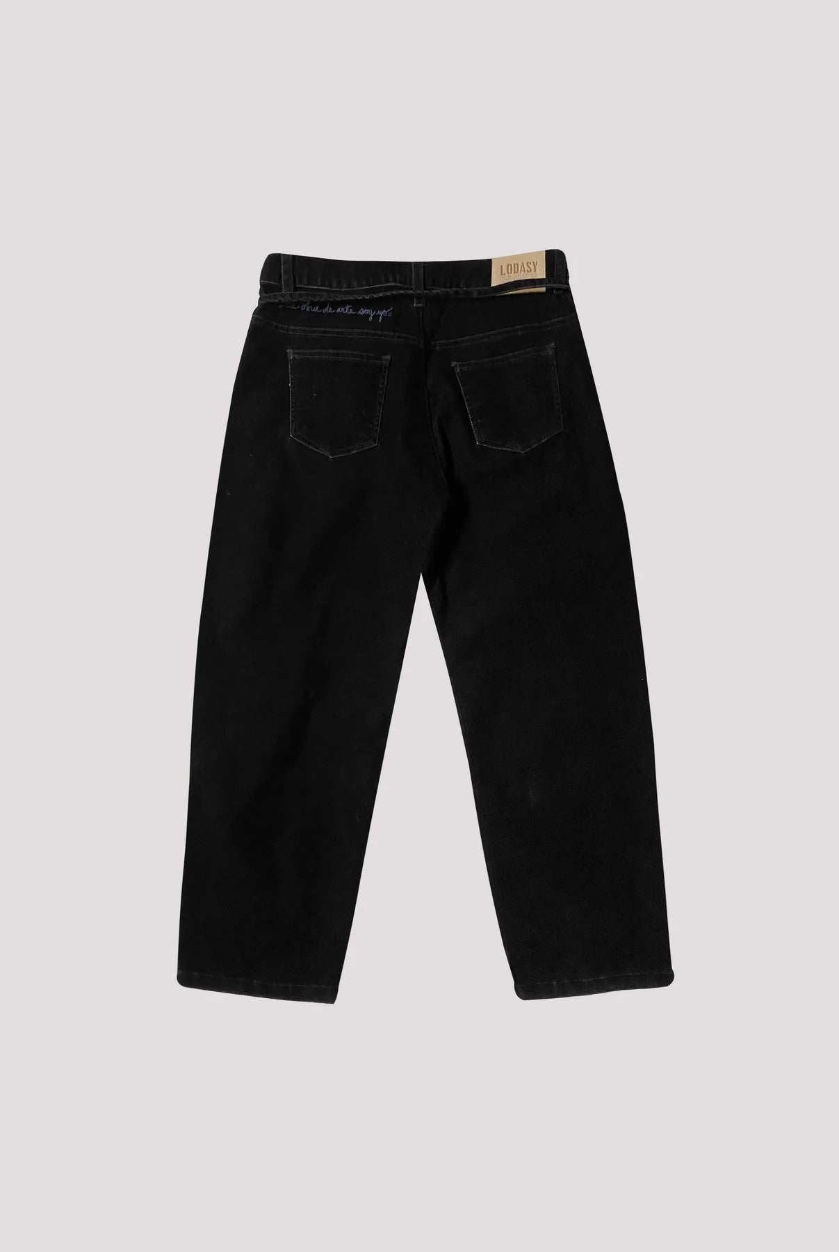 Jeans Denim Terciopelo Negro