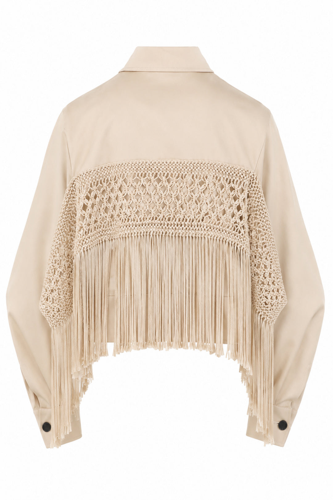 Chaqueta Macrame Sahariana