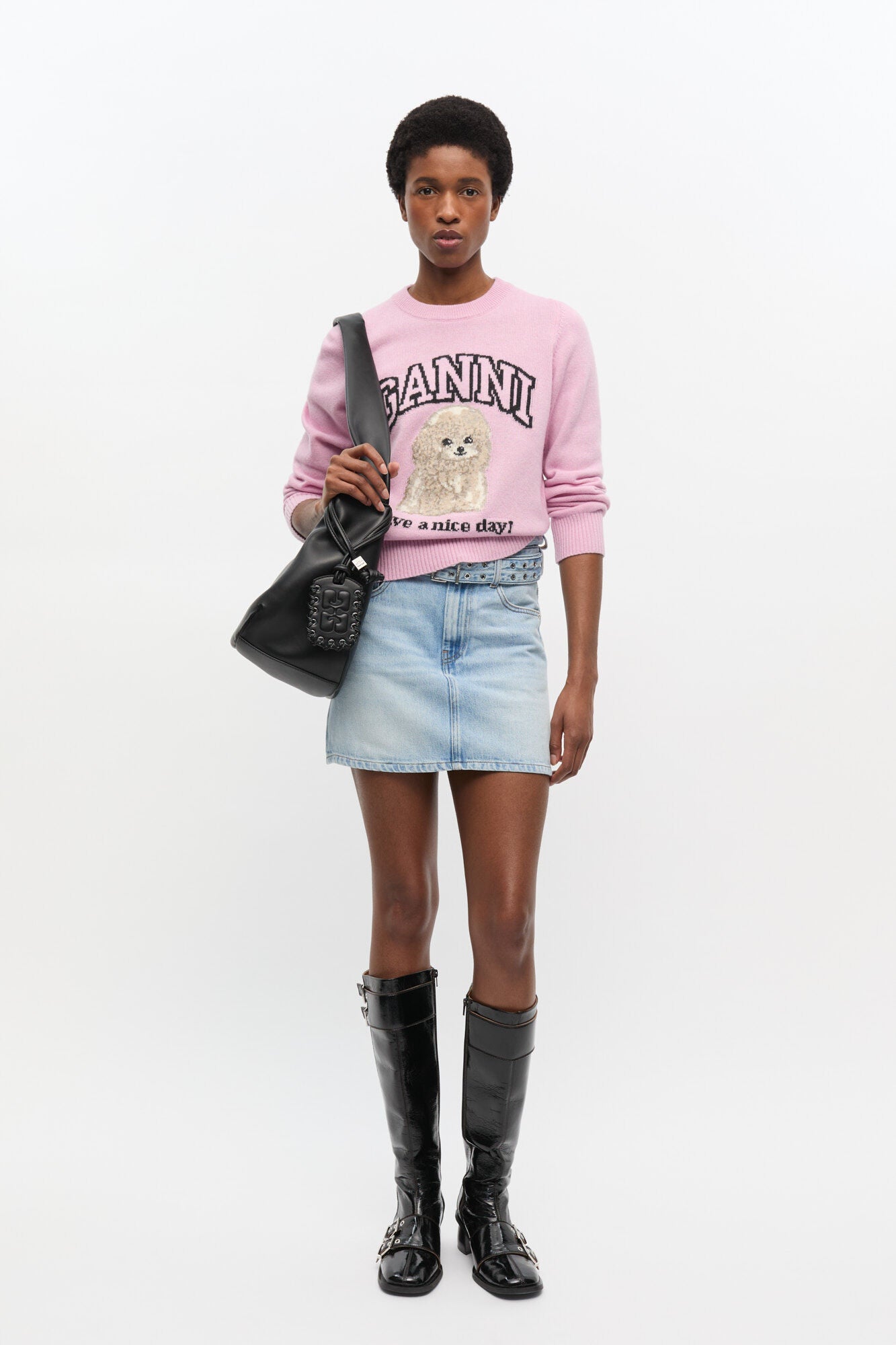 Sweater Poodle Pink