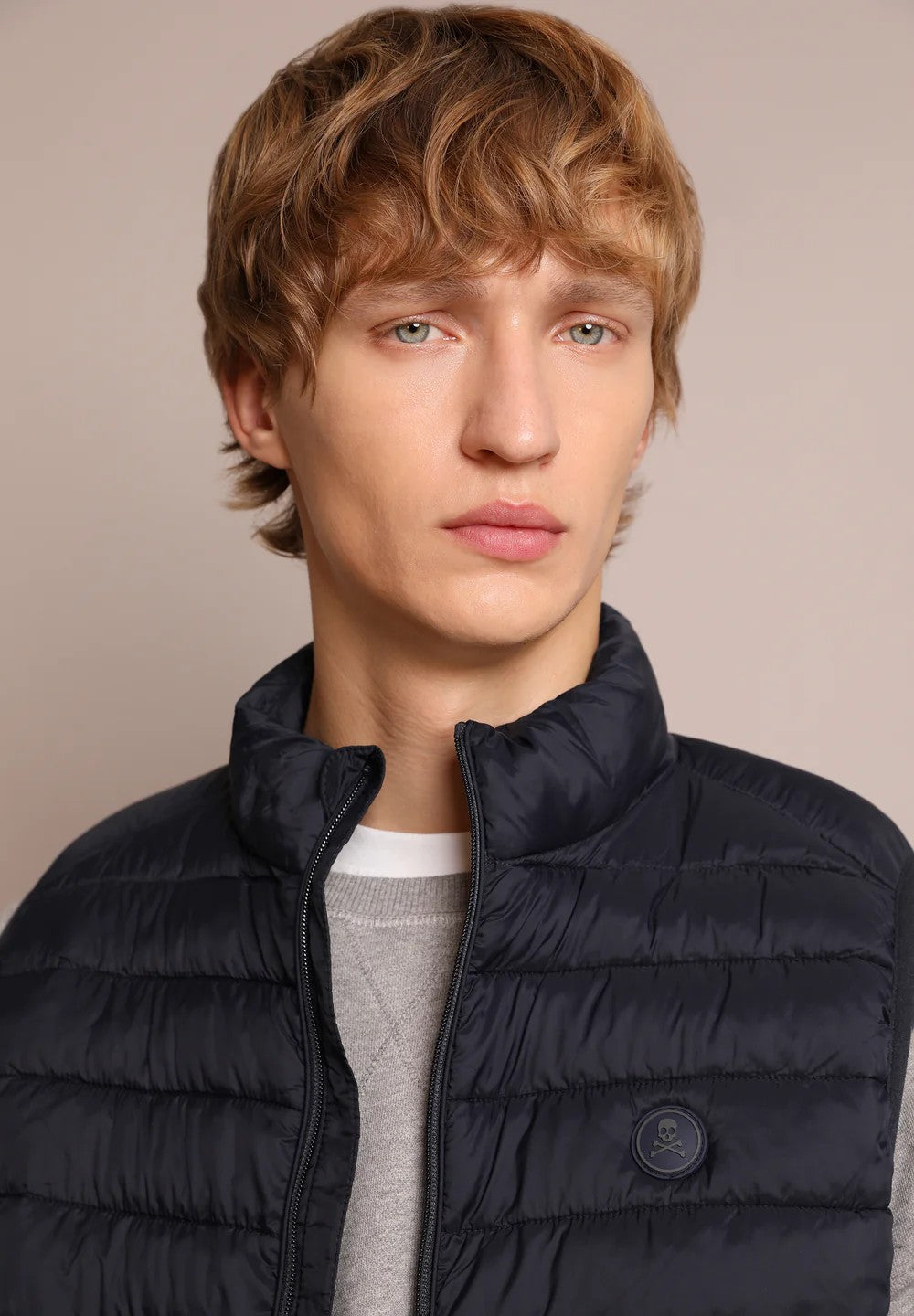 Chaleco Acolchado Calavera