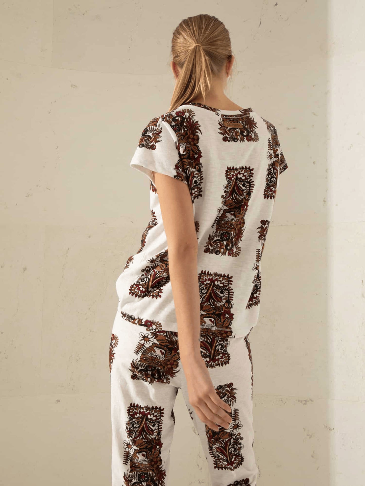 T-Shirt Tiger Mex Blanco