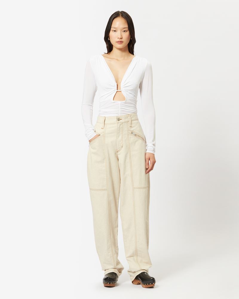 Top Laura Gb ISABEL MARANT TOP Malva CO