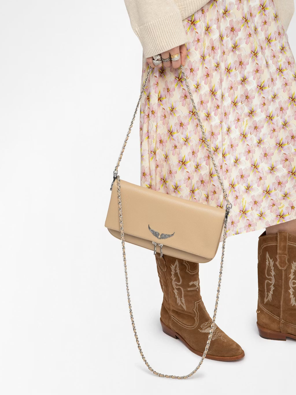 Bolso Rock Grained Leather