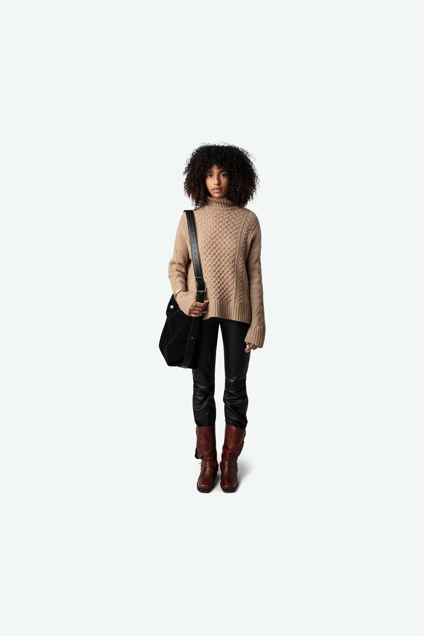 Bolso Le Cecilia Hobo ZADIG ET VOLTAIRE BOLSOS & ACCESORIOS Malva CO