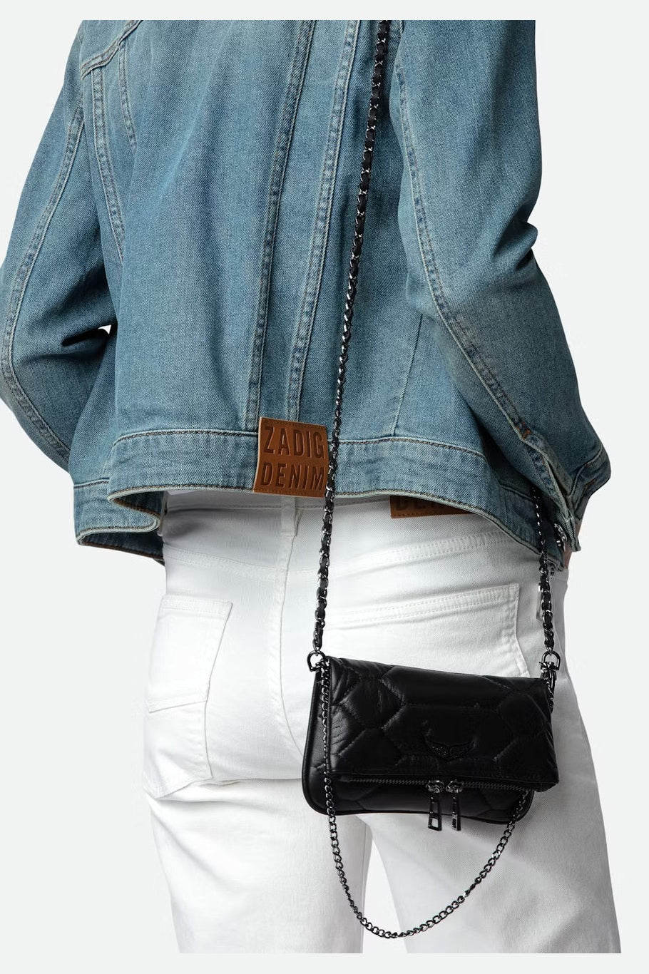 Bolso Nano Rock Xl Mat Scale ZADIG ET VOLTAIRE BOLSOS Y CARTERAS Malva CO