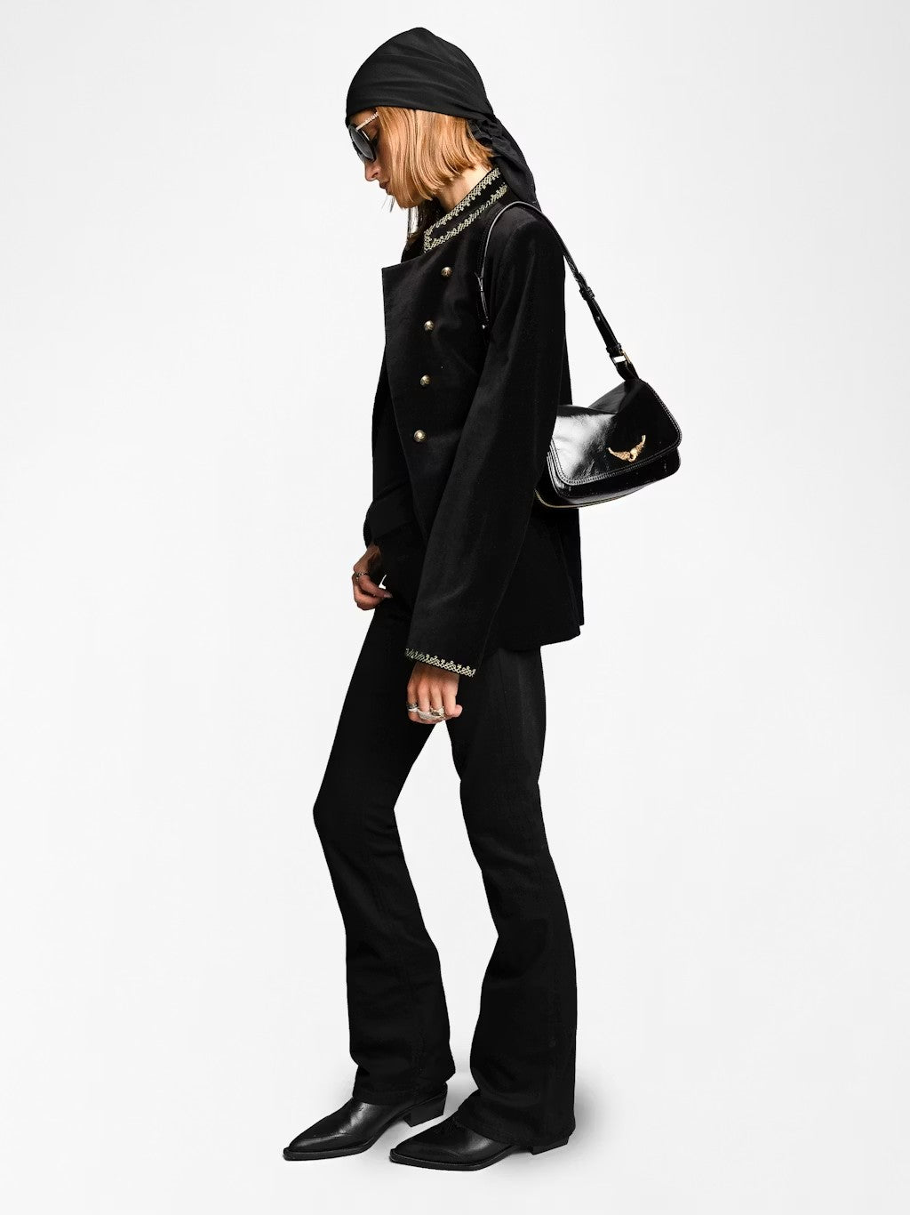 Bolso Le Zouzou Vintage Patent ZADIG ET VOLTAIRE BOLSOS Y CARTERAS Malva CO