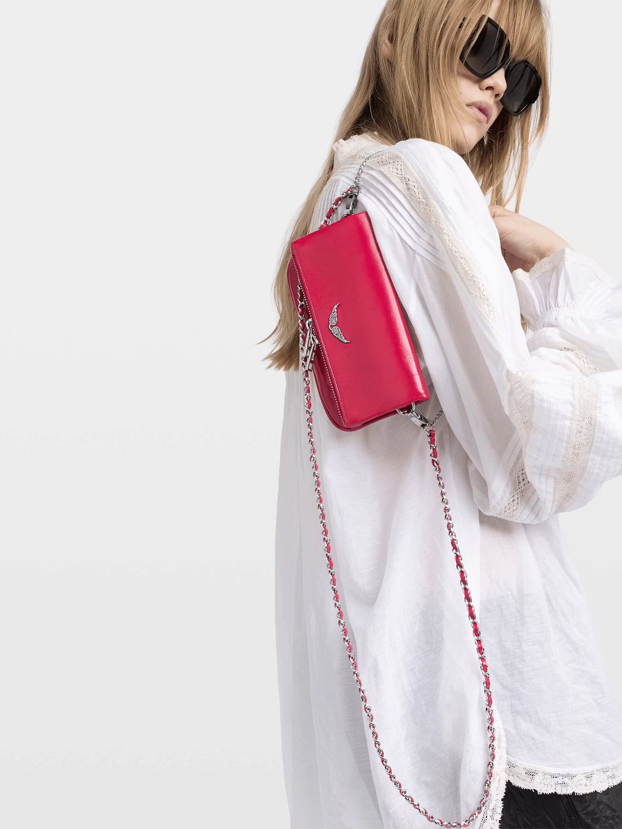 Bolso De Mano Rock Mini Vintage Patent