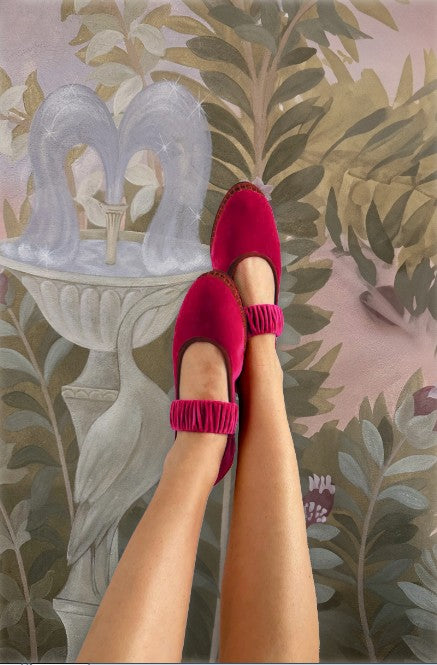 Balleta Mafalda Velvet Plum