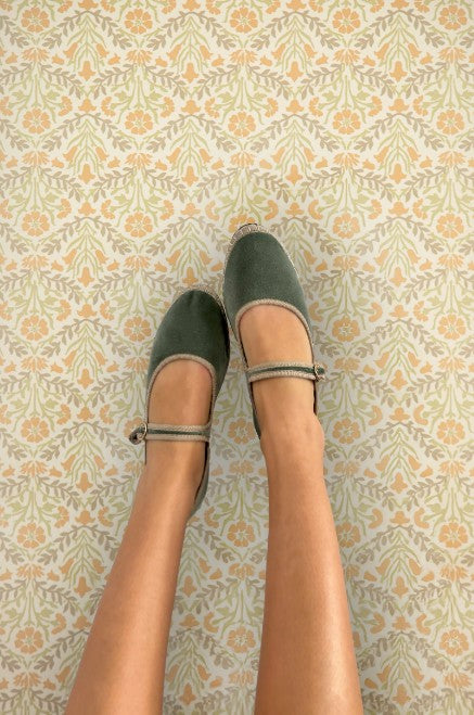 Balleta Mary Jane Velvet Uta