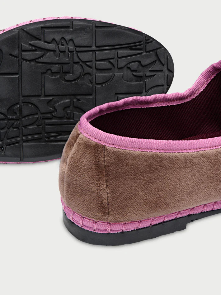 Balleta Mary Jane Velvet Odiseo