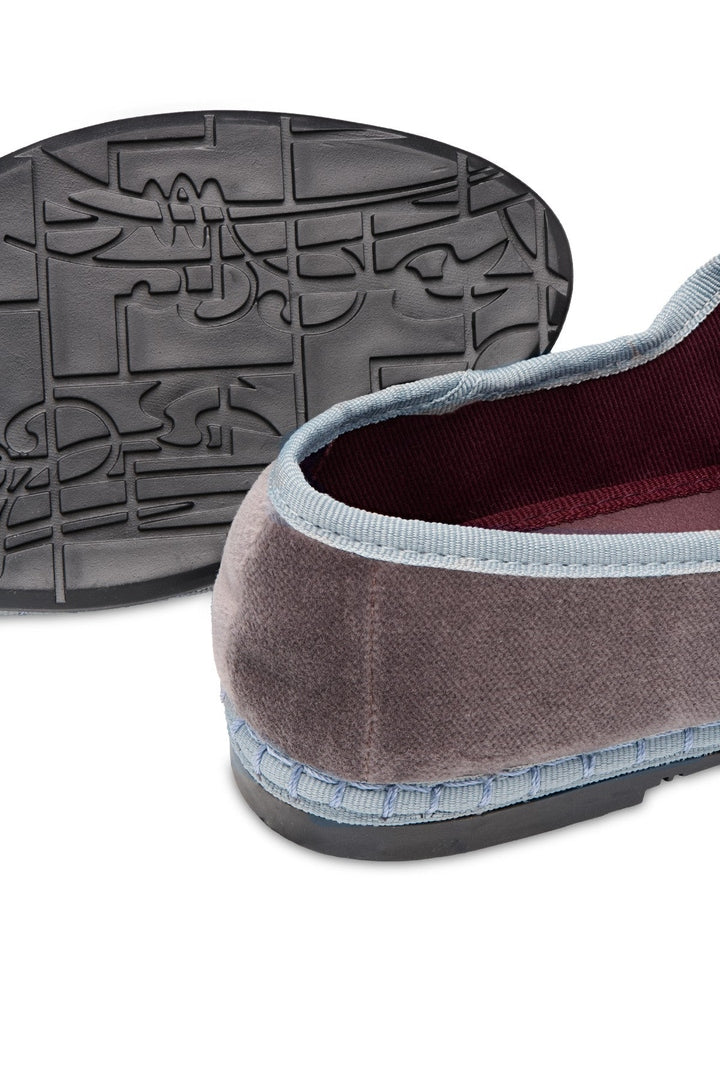 Balleta Mary Jane velvet Sampson FLABELUS BALLERINAS Malva CO