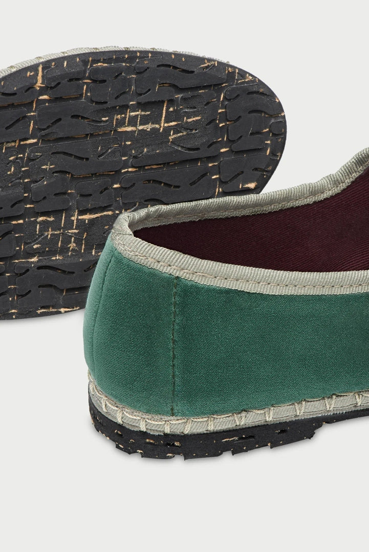 Balleta Mary Jane Velvet Jay FLABELUS BALLERINAS Malva CO
