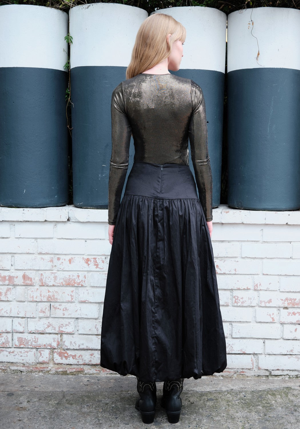 Maxi Falda Tipo Globo