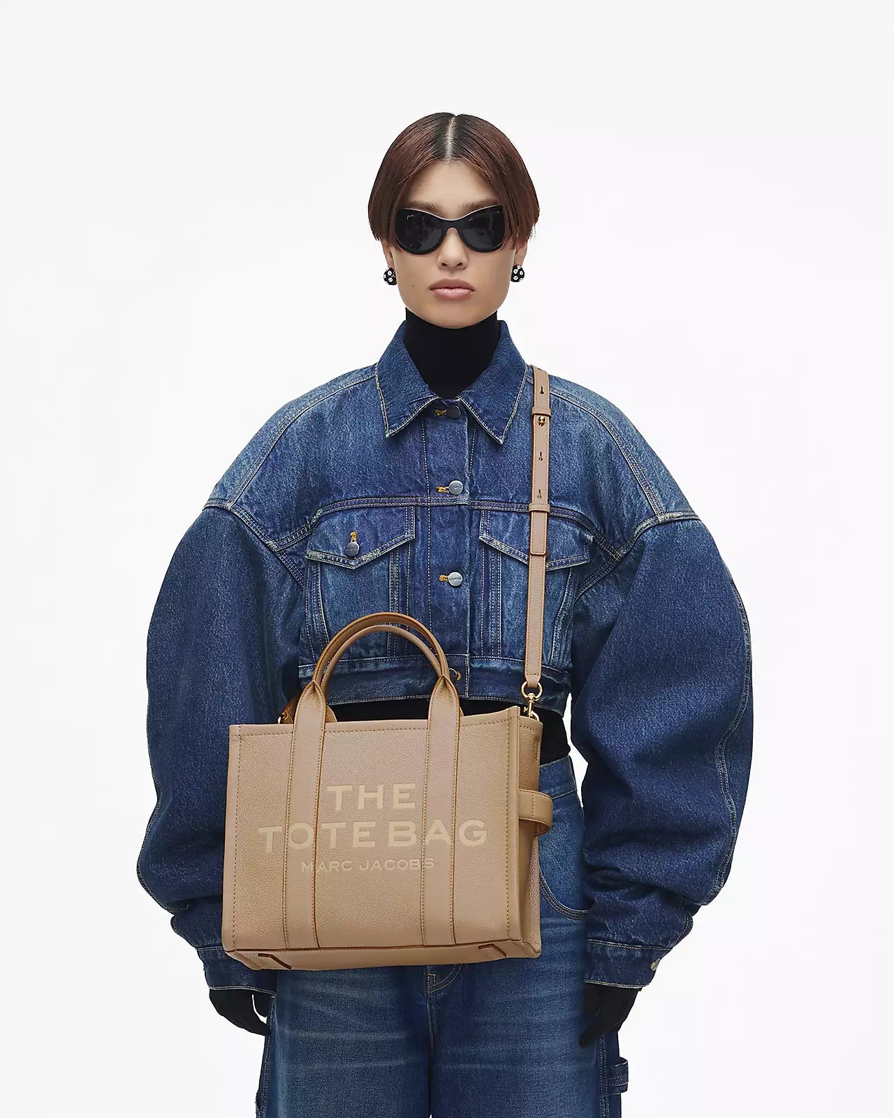 The Leather Medium Tote Bag