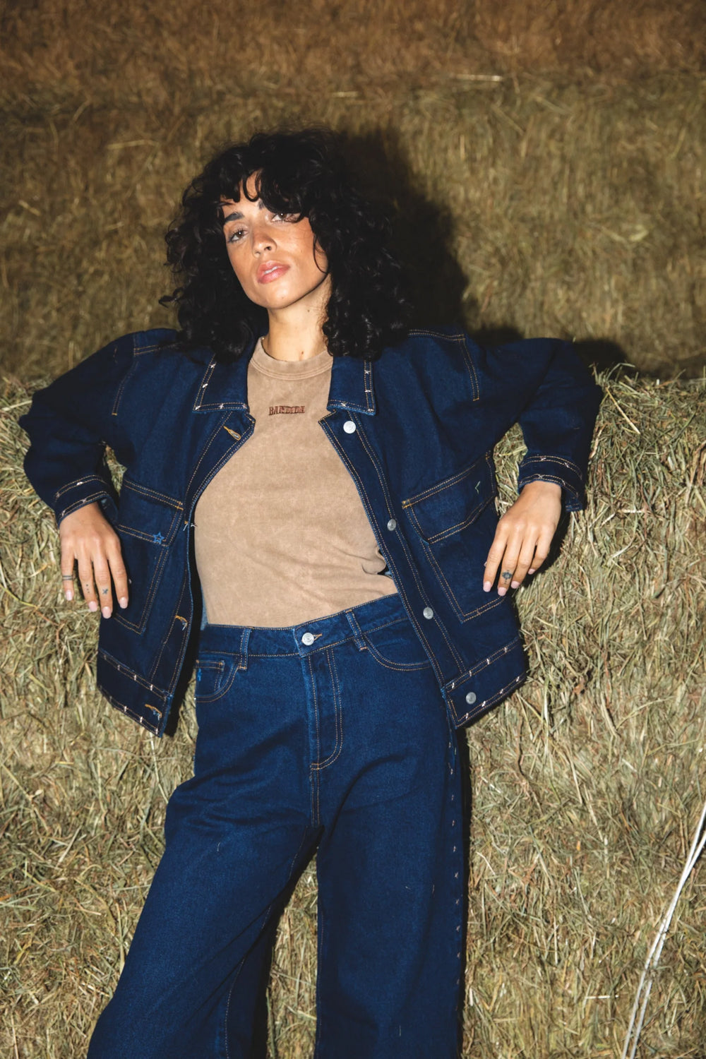 Jean Midnight Flare 136 NOT A UNIFORM JEANS & DENIM Malva CO