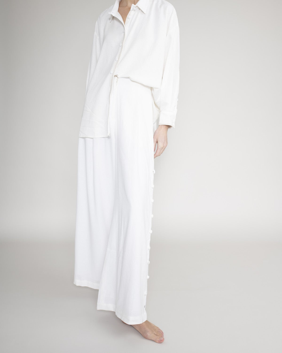 Pantalon Con Abertura